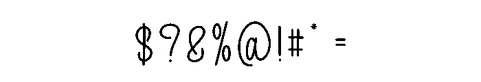 Smarts Holiday Font OTHER CHARS