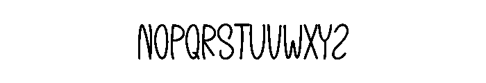 Smarts Holiday Font UPPERCASE