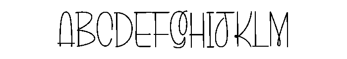 Smarts Monday Font UPPERCASE