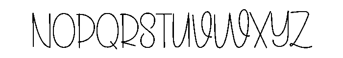 Smarts Monday Font UPPERCASE