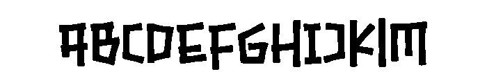 Smarts Students Font UPPERCASE