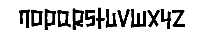 Smarts Students Font UPPERCASE