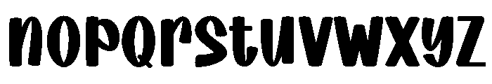 Smarty Bubble Regular Font LOWERCASE