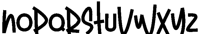 Smarty Staylish Font UPPERCASE