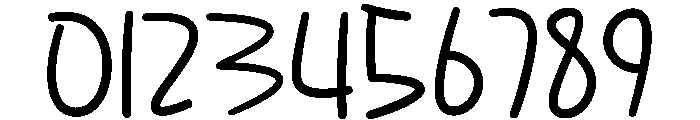 Smash Brush Font OTHER CHARS
