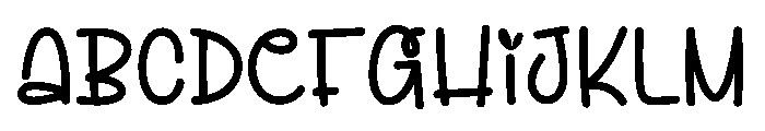 Smash Brush Font UPPERCASE