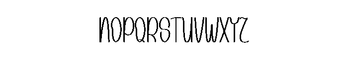 Smash Healing Font LOWERCASE