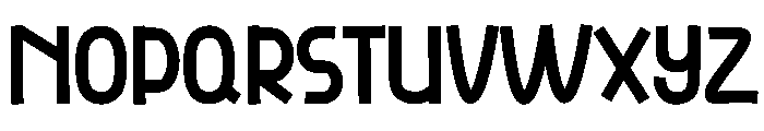 Smash Meteor Font UPPERCASE