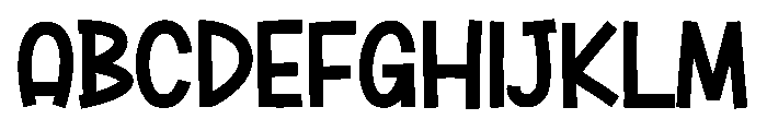 Smash Vintage Font UPPERCASE