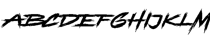 Smaxow-Regular Font UPPERCASE