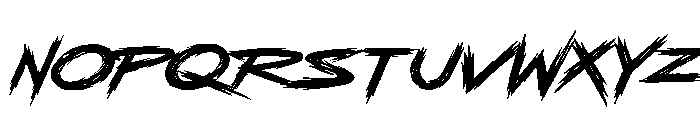 Smaxow-Regular Font UPPERCASE