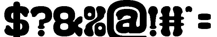 Smile Back Bold Font OTHER CHARS