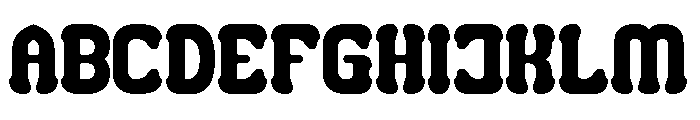Smile Back Bold Font UPPERCASE