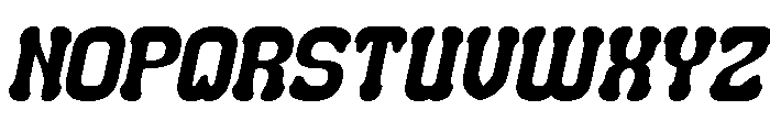 Smile Back Italic Font UPPERCASE