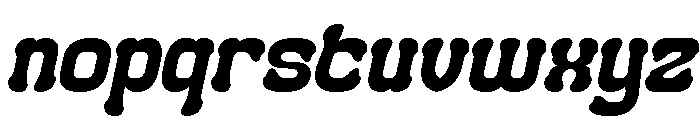 Smile Back Italic Font LOWERCASE