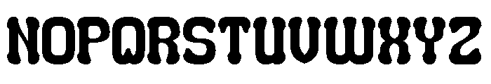 Smile Back-Light Font UPPERCASE