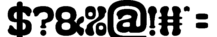 Smile Back Font OTHER CHARS