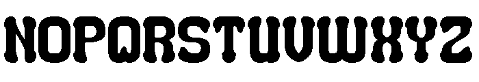 Smile Back Font UPPERCASE