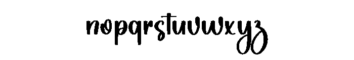 Smile Birthday Font LOWERCASE