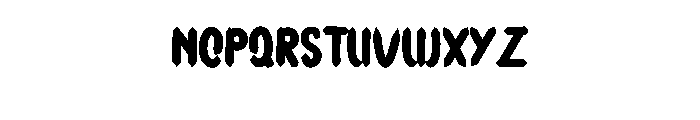 Smile Crush Font UPPERCASE