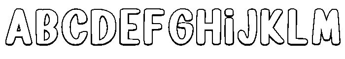 Smile Doodle Regular Font UPPERCASE