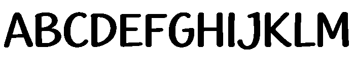 Smile Legacy Font UPPERCASE