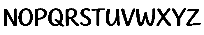 Smile Legacy Font UPPERCASE