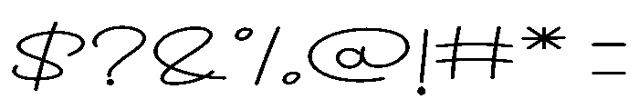Smile October Font OTHER CHARS