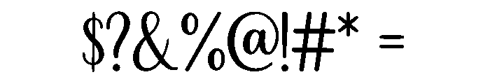 SmileBright Font OTHER CHARS