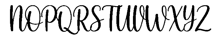 SmileBright Font UPPERCASE