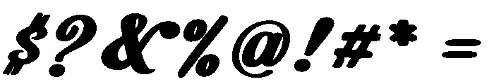 SmileDreamBlack Font OTHER CHARS