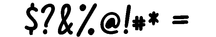 SmileDreamSans Font OTHER CHARS