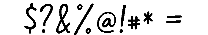 SmileDreamSansBlack Font OTHER CHARS