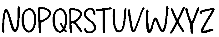 SmileDreamSansBlack Font LOWERCASE