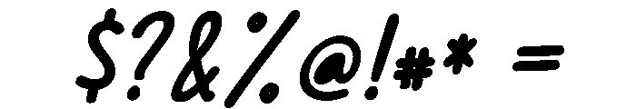 SmileDreamSansBold Font OTHER CHARS