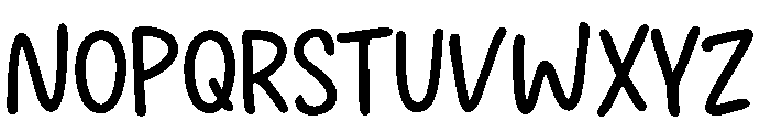 SmileDreamSans Font LOWERCASE