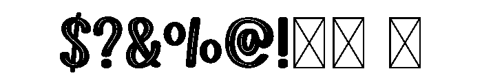 Smiles California Style Font OTHER CHARS