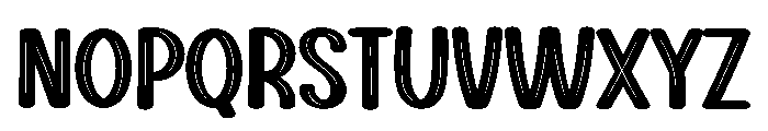 Smiles California Style Font UPPERCASE