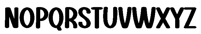 Smiles California Font UPPERCASE