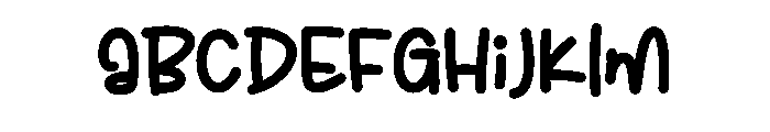 Smiles Healing Font UPPERCASE