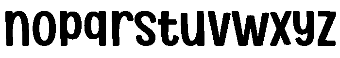 Smiles Honey Regular Font LOWERCASE