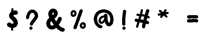 Smiley Funnyboo Font OTHER CHARS