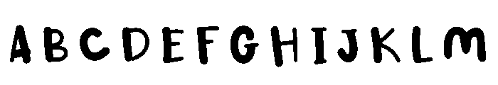 Smiley Funnyboo Font UPPERCASE