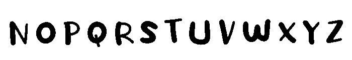 Smiley Funnyboo Font UPPERCASE