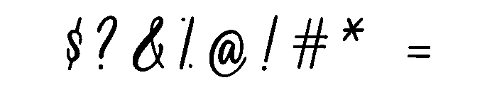 Smiley Script Font OTHER CHARS