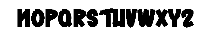 Smiling Thinker Font LOWERCASE