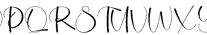 Smiplicity Font UPPERCASE