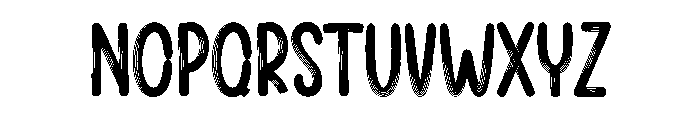 Smith Beak Font LOWERCASE
