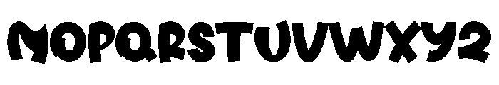 Smith Break Font UPPERCASE