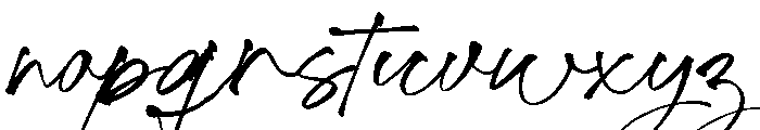 Smith Brittany Regular Font LOWERCASE